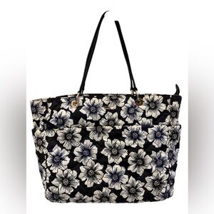 Kate Spade Pauline Diaper Bag  Black, blue and white